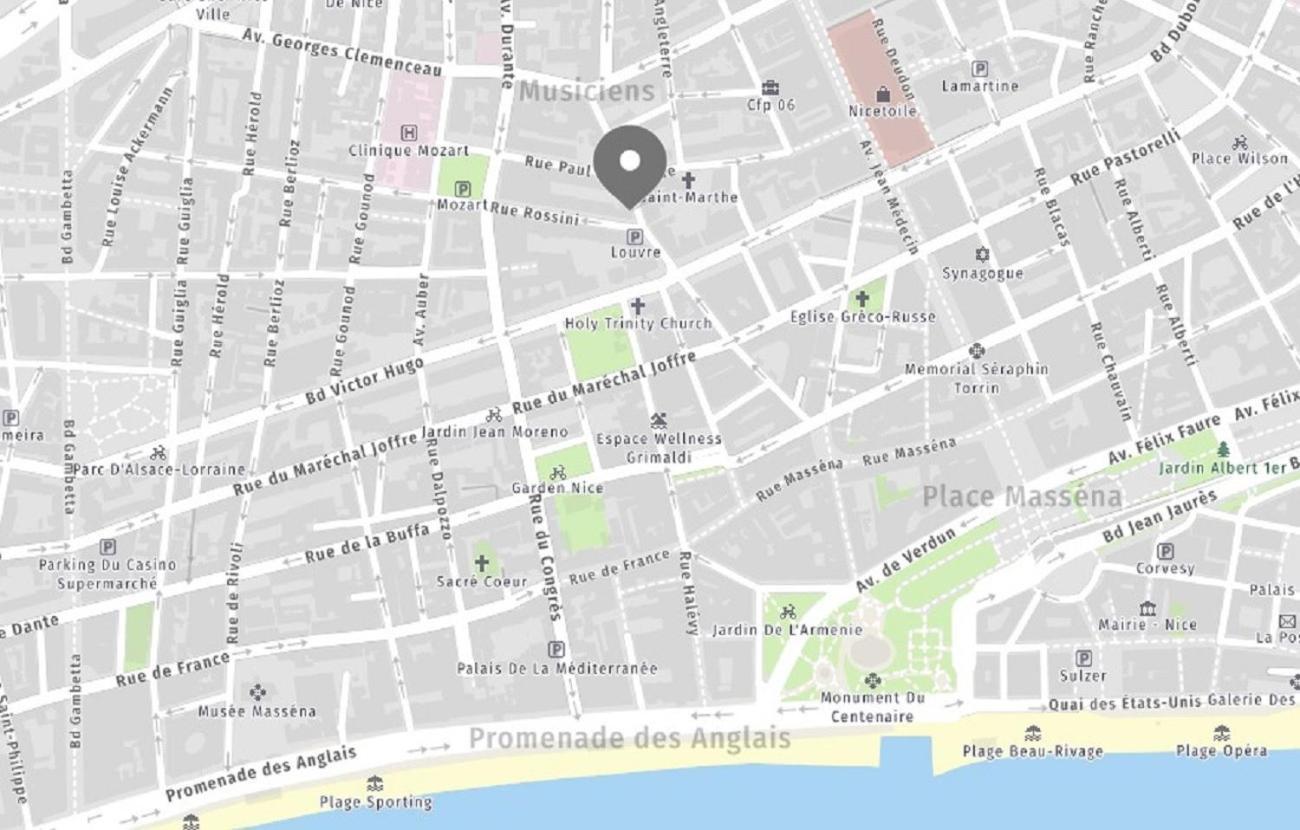 Appartamento Riviera - Grimaldi - Carré D'or - Bigger 1 Bedroom Apartement - Balcony&ac - 5mn Promenade Des Anglais - Balcon Palais Alphonse Karr 1 *